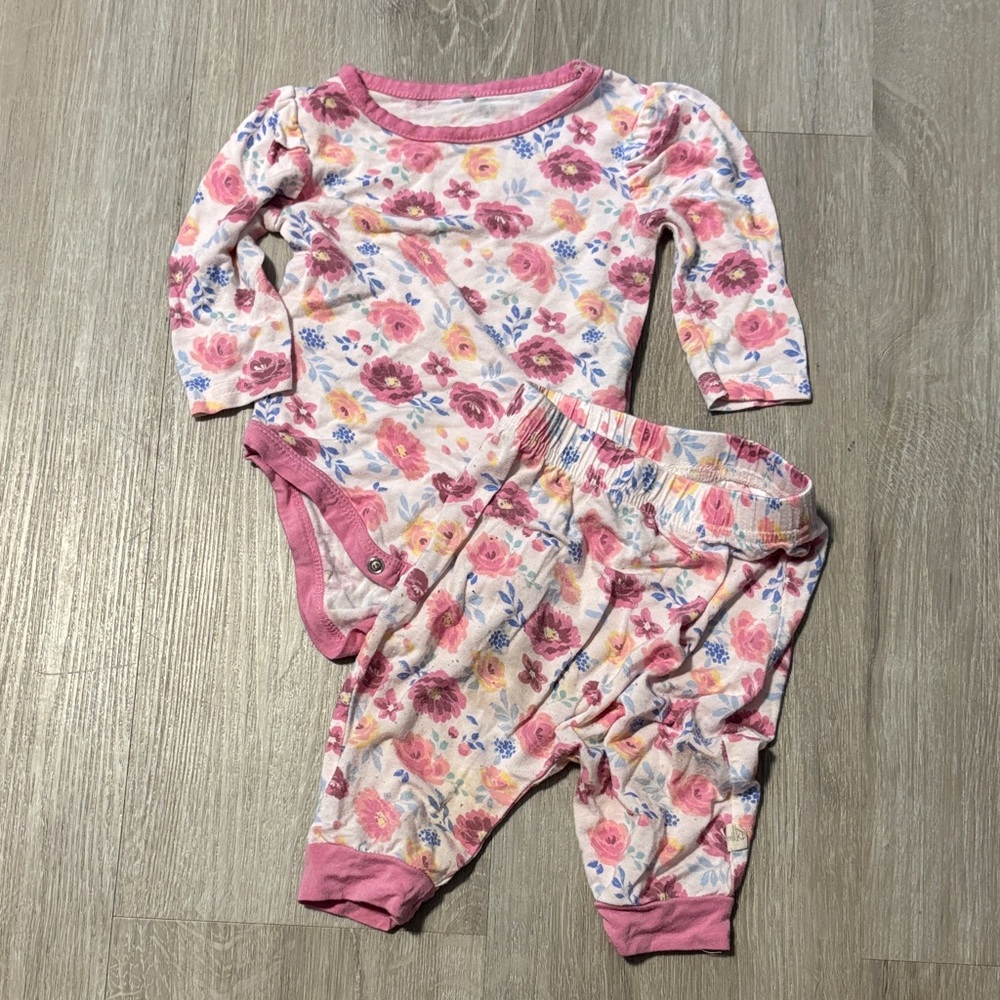 Milkberry Adorable Floral Kids Pajama Set